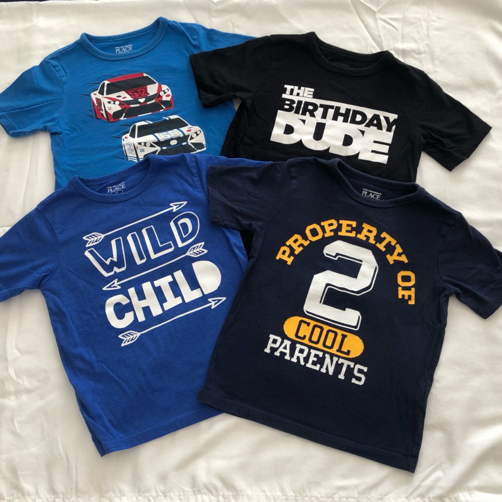 The Children’s Place 4T T-shirt Bundle of Four